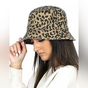 David and Young Leopard Print Bucket Hat